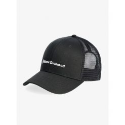 Czapka z daszkiem Black Diamond BD Trucker Hat. Czarne czapki męskie Black Diamond, bez wzorów. Za 109.99 zł.