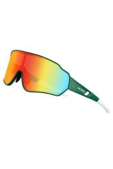Okulary rowerowe Bikeline 10165. Białe okulary przeciwsłoneczne męskie ROCKBROS, z kauczuku. Za 89.99 zł.