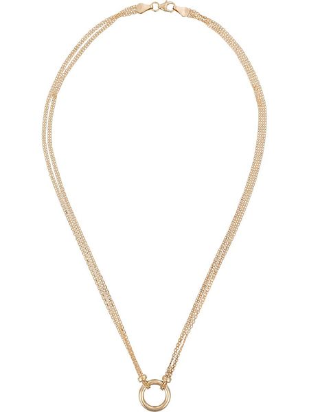 OR ÉCLAT Złoty naszyjnik "Round" z elementem ozdobnym - dł. 41 cm rozmiar: onesize. Żółte naszyjniki damskie Or Éclat, złote. Za 2,546.95 zł.