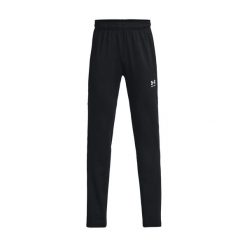 Spodnie treningowe Under Armour Challenger dla chłopców 1379709. Czarne spodnie materiałowe męskie Under Armour, bez wzorów, z materiału. Za 173.08 zł.