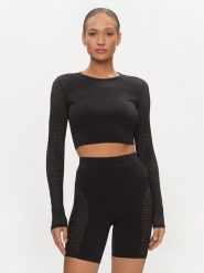 Calvin Klein Performance Koszulka techniczna 00GWS4K261 Czarny Slim Fit. Czarne bluzki sportowe damskie Calvin Klein Performance, xxl, bez wzorów, z syntetyku, bez ramiączek. Za 299.99 zł.