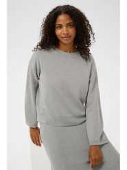 Kaffe Sweter w kolorze szarym rozmiar: XXL. Szare swetry klasyczne damskie Kaffe, xxl, bez kołnierzyka. Za 174.95 zł.