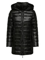 ONLY Płaszcz pikowany w kolorze czarnym rozmiar: XL. Czarne płaszcze damskie Only, xl, bez wzorów. Za 223.99 zł.