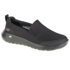Buty sportowe Sneakersy męskie, Go Walk Max-Clinched. Czarne buty sportowe na co dzień męskie Skechers, z materiału, bez zapięcia, trekkingowe. Za 239.99 zł.