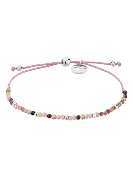 Tamaris Bransoletka z cyrkoniami rozmiar: onesize. Różowe bransoletki damskie Tamaris. Za 96.37 zł.