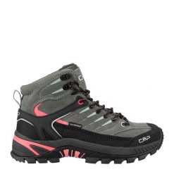 Buty trekkingowe damskie CMP RIGEL 2.0 MID skóra wodoodporne. Zielone obuwie trekkingowe damskie CMP. Za 449.99 zł.