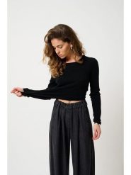 AUTHENTIC CASHMERE Kaszmirowy sweter "Epéna" w kolorze czarnym rozmiar: XXL. Czarne swetry klasyczne damskie AUTHENTIC CASHMERE, xxl, z kaszmiru, bez kołnierzyka. Za 409.45 zł.