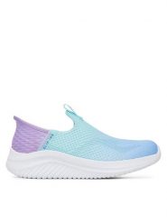 Skechers Sneakersy Ultra Flex 3.0-Color Boost 303828L/LBLV Niebieski. Niebieskie buty sportowe dziewczęce Skechers, bez wzorów, z materiału, bez zapięcia. Za 159.99 zł.