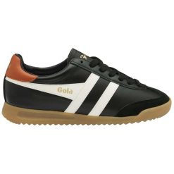Damskie skórzane buty sportowe Gola Torpedo Leather. Białe buty sportowe na co dzień damskie Gola, bez wzorów, tenisowe. Za 447.00 zł.