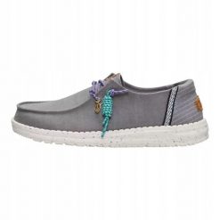 HEYDUDE Damskie Mokasyny Wendy Getaway Lace. Fioletowe mokasyny damskie Hey dude, z materiału. Za 359.00 zł.