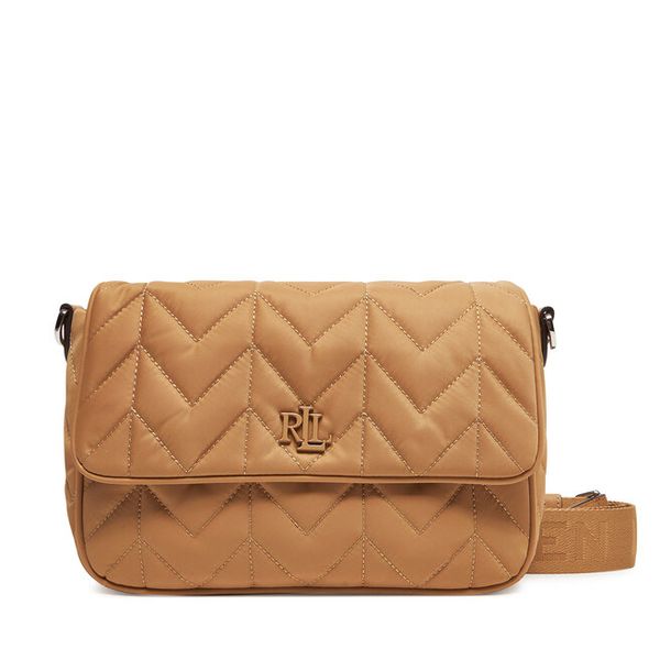 Torebka LAUREN RALPH LAUREN. Brązowe listonoszki damskie Lauren Ralph Lauren, bez wzorów, bez dodatków. Za 969.99 zł.