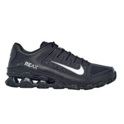 Trampki Męskie Siatka Reax 8 Tr. Czarne trampki i tenisówki męskie Nike, bez wzorów, bez zapięcia. Za 747.99 zł.