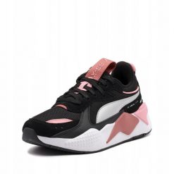 Buty Sportowe Damskie Puma Rs-X Metallic Jr. Czarne buty sportowe na co dzień damskie Puma, bez wzorów. Za 176.00 zł.