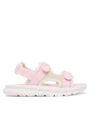 Puma Sandały Evolve Sandal PS 389147 21 Różowy. Czerwone sandały damskie Puma, bez wzorów, z materiału, bez obcasa, na płaskiej podeszwie. Za 179.99 zł.