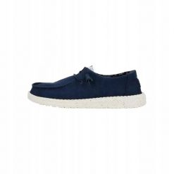 HeyDude Damskie Mokasyny Wendy Stretch Canvas. Niebieskie mokasyny damskie Hey dude, z materiału. Za 259.00 zł.