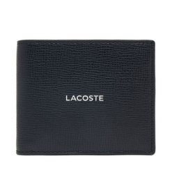 Portfel Lacoste. Czarne portfele męskie Lacoste, bez wzorów. Za 494.99 zł.