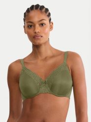 Triumph Biustonosz z fiszbiną Ladyform Soft 10224866 Zielony. Zielone biustonosze Triumph, bez wzorów, z syntetyku. Za 189.99 zł.