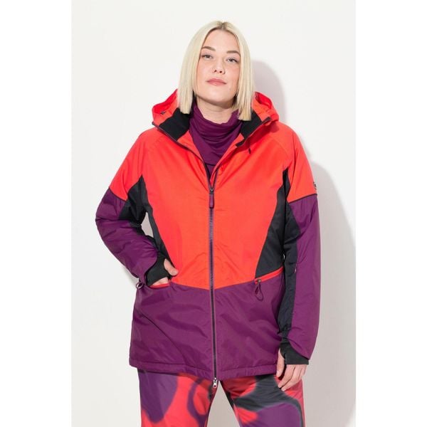 Damskie Kurtka sportowa HYPRAR wodoodporna osłona przeciwśnieżna. Brązowe kurtki narciarskie i snowboardowe damskie Ulla Popken, plus size, bez wzorów, z materiału, bez kaptura, narciarskie. Za 799.99 zł.