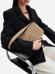 GINO ROSSI Torebka EO-LDA8553 Beżowy. Brązowe torebki klasyczne damskie Gino Rossi, bez wzorów, z materiału, bez dodatków. Za 279.99 zł.