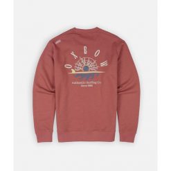 Bluza Oxbow Sandbar Czerwona. Czerwone bluzy bez kaptura męskie Oxbow. Za 274.95 zł.