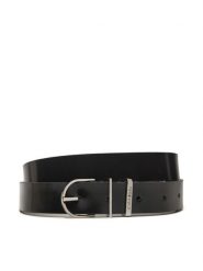 Calvin Klein Pasek Damski K60K612385 Czarny. Czarne paski damskie CALVIN KLEIN, bez wzorów, ze skóry. Za 159.99 zł.