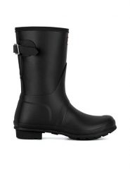 Hunter Kalosze WFS1013RMA Czarny. Czarne kalosze damskie Hunter, bez wzorów, z kauczuku. Za 399.99 zł.