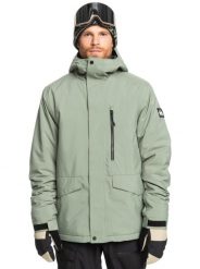 Kurtka śnieżna dla Mężczyzn MISSION SOLID. Niebieskie kurtki męskie Quiksilver, m, bez wzorów, z poliesteru, klasyczne, bez kaptura. Za 979.00 zł.