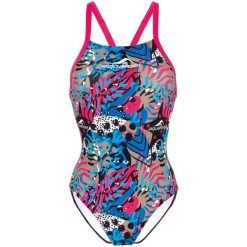 Damski strój kąpielowy jednoczęściowy Aquafeel Motion Back. Stroje jednoczęściowe damskie AQUAFEEL, bez wzorów. Za 129.99 zł.