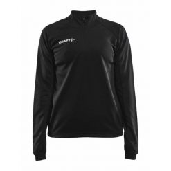 Bluza treningowa damska Craft Evolve Halfzip. Czarne bluzy bez kaptura damskie Craft, xl, z poliesteru. Za 221.00 zł.