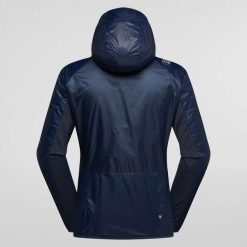 Kurtka puchowa La Sportiva Aequilibrium Lite. Niebieskie kurtki męskie La Sportiva, s, bez wzorów, z materiału, bez kaptura. Za 852.00 zł.
