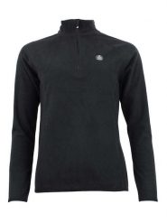 Peak Mountain Bluza polarowa "Afinor" w kolorze czarnym rozmiar: S. Czarne bluzy bez kaptura damskie Peak Mountain, s, z materiału. Za 91.99 zł.