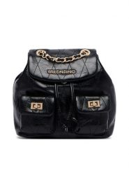 Valentino Plecak Crystelle VBSA5Q20 Czarny. Czarne plecaki damskie Valentino, bez wzorów, ze skóry. Za 679.99 zł.