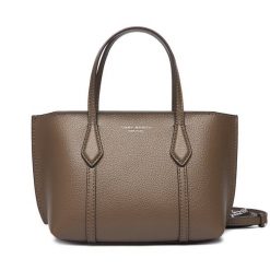 Torebka Tory Burch. Brązowe torebki klasyczne damskie Tory Burch, bez wzorów, bez dodatków. Za 1,489.00 zł.