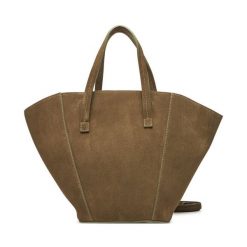 Torebka Unisa. Zielone torebki klasyczne damskie Unisa, bez wzorów, bez dodatków. Za 379.99 zł.