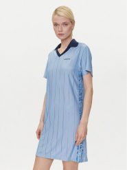 Adidas Sukienka codzienna Liberty London Tonal Football JC5313 Niebieski Regular Fit. Niebieskie sukienki damskie Adidas, na co dzień, m, bez wzorów, z syntetyku, bez kołnierzyka, bez ramiączek, proste. Za 259.99 zł.