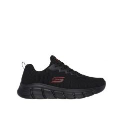 Buty na co dzień męskie SKECHERS BOBS B FLEX CHILL lekkie. Czarne obuwie do biegania damskie Skechers. Za 219.00 zł.