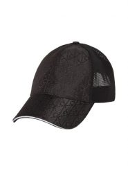 Calvin Klein Czapka Mężczyźni Sztuczne włókno czarny, ONE SIZE. Czarne czapki męskie CALVIN KLEIN, bez wzorów, z włókna, sportowe. Za 89.95 zł.