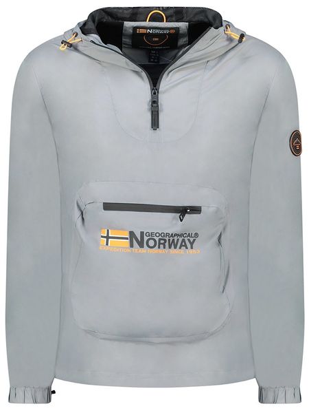 Geographical Norway Kurtka przejściowa "Caldero" w kolorze szarym rozmiar: 3XL. Szare kurtki męskie Geographical Norway, xl, bez wzorów, bez kaptura. Za 122.67 zł.