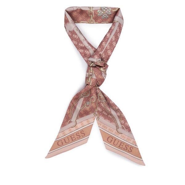 Apaszka Guess. Czerwone apaszki damskie Guess, z aplikacjami. Za 114.99 zł.