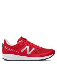 New Balance Buty do biegania YK570TR3 Czerwony. Czerwone buty sportowe chłopięce New Balance, ze skóry, bez zapięcia. Za 179.99 zł.