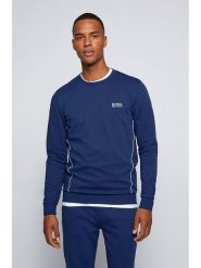 Hugo Boss Fashion Bluza w kolorze granatowym rozmiar: M. Niebieskie bluzy bez kaptura męskie Hugo Boss Fashion, m, z bawełny. Za 287.45 zł.