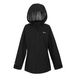 Kurtka Wodoodporna Damska Daysha II. Czarne kurtki damskie Regatta, xs, bez wzorów, bez kaptura. Za 208.99 zł.