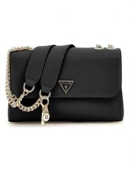 Guess Torebka "Daryna" w kolorze czarnym - 25 x 14 x 7 cm rozmiar: onesize. Czarne torebki klasyczne damskie Guess, z aplikacjami, z materiału, bez dodatków. Za 457.95 zł.