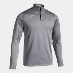 Bluza do biegania męska Joma R-Trail. Zielone bluzy sportowe męskie Joma, bez wzorów, z elastanu, sportowe, bez kołnierzyka, bez ramiączek. Za 169.99 zł.