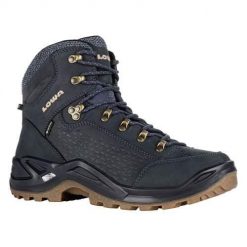 Buty trekkingowe męskie Lowa Renegade Warm Mid Gtx. Szare buty trekkingowe męskie Lowa, z gumy, za kostkę, bez zapięcia. Za 1,206.00 zł.
