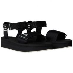Sandały turystyczne damskie The North Face W Skeena Platform. Czarne sandały damskie The North Face, bez wzorów, bez obcasa. Za 292.00 zł.
