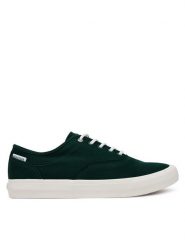 Tommy Hilfiger Tenisówki Th Hi Vulc Low Oxford Twill FM0FM05400 Zielony. Zielone trampki i tenisówki męskie Tommy Hilfiger, bez wzorów, z materiału, bez zapięcia. Za 199.99 zł.