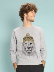 WOOOP Bluza "Winter is coming" w kolorze szarym rozmiar: XS. Szare bluzy bez kaptura męskie Wooop, xs. Za 65.23 zł.