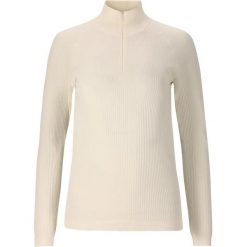 Sweter damski Athlecia Cozi. Białe swetry klasyczne damskie Athlecia, bez kołnierzyka. Za 169.00 zł.