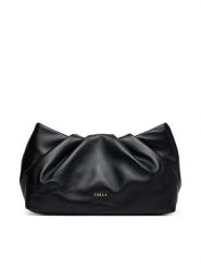 Furla Torebka Delia Mini WE00880 BX2269 CN O6000 Czarny. Czarne torebki klasyczne damskie Furla, bez wzorów, ze skóry, bez dodatków. Za 919.99 zł.